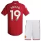 Camiseta Manchester United Mbeumo 19 Niños 1ª Equipación 26/27