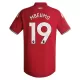 Camiseta Manchester United Mbeumo 19 Niños 1ª Equipación 26/27