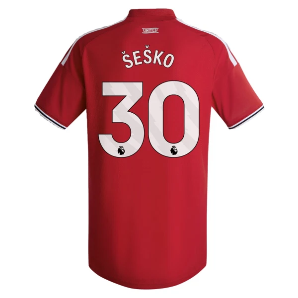 Camiseta Manchester United Sesko 30 Hombre 1ª Equipación 26/27 Camiseta Manchester United Sesko 30 Hombre 1ª Equipación 26/27