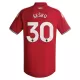 Camiseta Manchester United Sesko 30 Niños 1ª Equipación 26/27