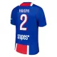 Camiseta Paris Saint-Germain Achraf Hakimi 2 Niños 1ª Equipación 26/27