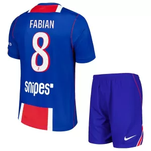 Camiseta Paris Saint-Germain Fabian Ruiz 8 Niños 1ª Equipación 26/27