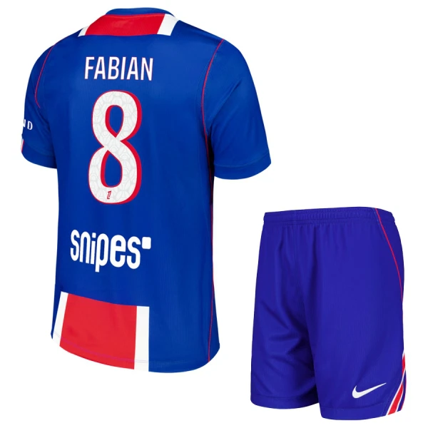 Camiseta Paris Saint-Germain Fabian Ruiz 8 Niños 1ª Equipación 26/27 Camiseta Paris Saint-Germain Fabian Ruiz 8 Niños 1ª Equipación 26/27