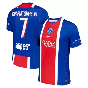 Camiseta Paris Saint-Germain Kvaratskhelia 7 Hombre 1ª Equipación 26/27