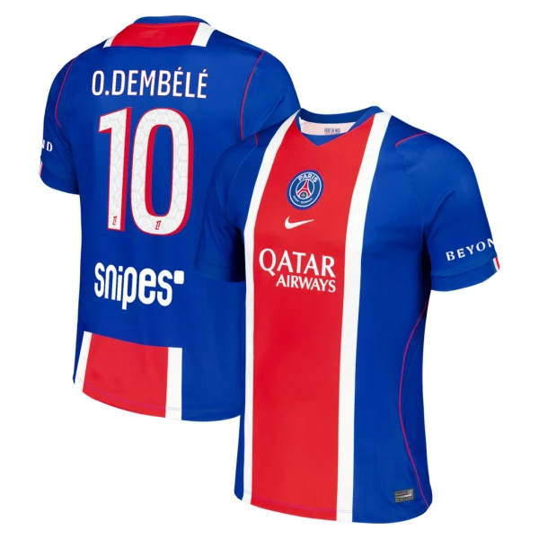 Camiseta Paris Saint-Germain Ousmane Dembélé 10 Hombre 1ª Equipación 26/27