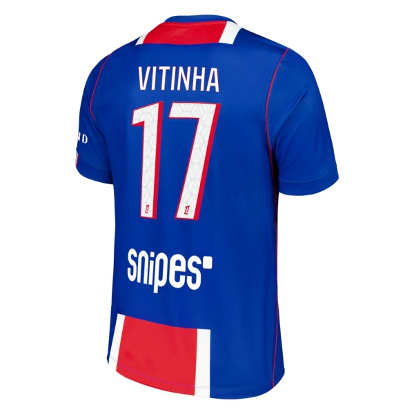 Camiseta Paris Saint-Germain Vitinha 17 Hombre 1ª Equipación 26/27