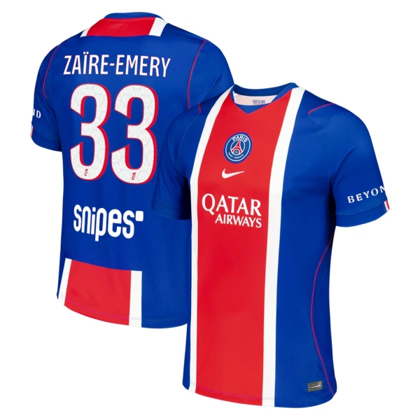 Camiseta Paris Saint-Germain Zaire Emery 33 Hombre 1ª Equipación 26/27 Camiseta Paris Saint-Germain Zaire Emery 33 Hombre 1ª Equipación 26/27