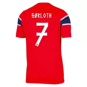Camiseta Noruega Sorloth 7 Hombre 1ª Equipación Mundial 2026