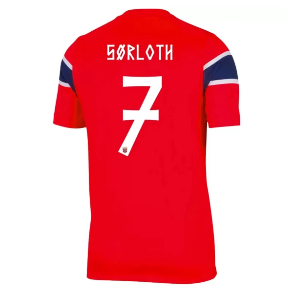 Camiseta Noruega Sorloth 7 Hombre 1ª Equipación Mundial 2026 Camiseta Noruega Sorloth 7 Hombre 1ª Equipación Mundial 2026