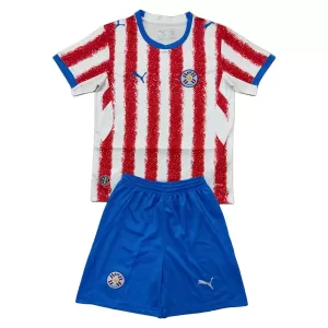Camiseta Paraguay Niños 1ª Equipación Mundial 2026