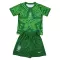 Camiseta Portero Brasil Niños 1ª Equipación Mundial 2026 Verde