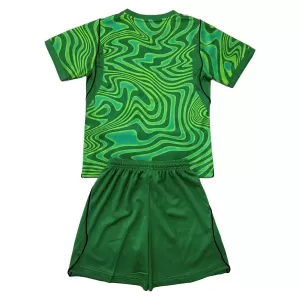 Camiseta Portero Brasil Niños 1ª Equipación Mundial 2026 Verde