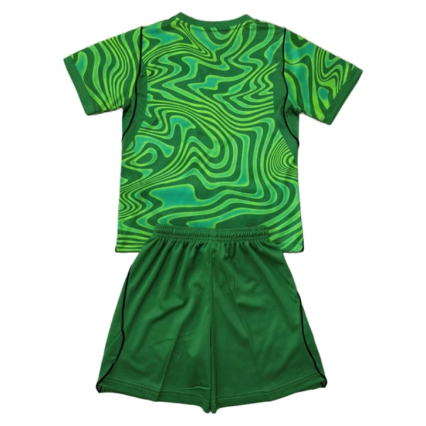 Camiseta Portero Brasil Niños 1ª Equipación Mundial 2026 Verde