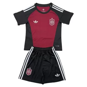 Camiseta Portero España Niños Mundial 2026 Rojo