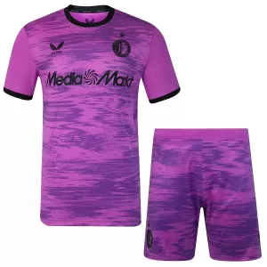 Camiseta Portero Feyenoord Rotterdam Niños 26/27 Púrpura