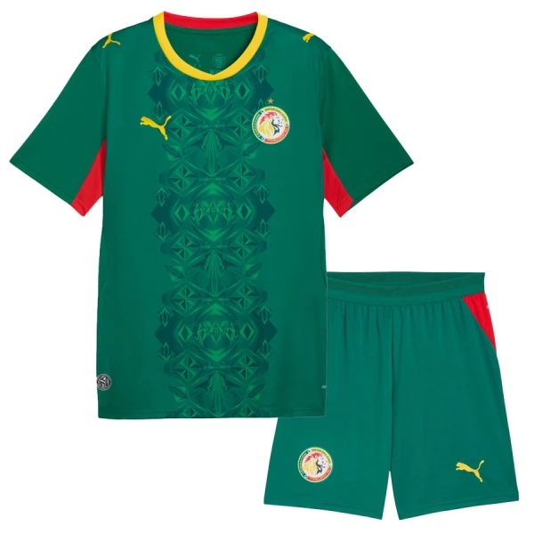 Camiseta Senegal Niños 2ª Equipación Mundial 2026