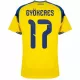 Camiseta Suecia Gyokeres 17 Hombre 1ª Equipación Mundial 2026