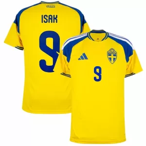 Camiseta Suecia Isak 9 Hombre 1ª Equipación Mundial 2026