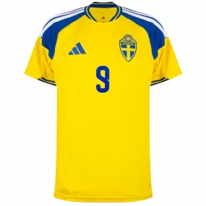 Camiseta Suecia Isak 9 Hombre 1ª Equipación Mundial 2026