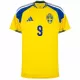 Camiseta Suecia Isak 9 Hombre 1ª Equipación Mundial 2026
