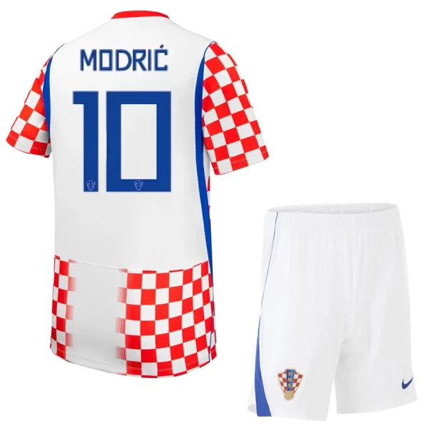 Camiseta Croacia Luka Modrić 10 Niños 1ª Equipación Mundial 2026