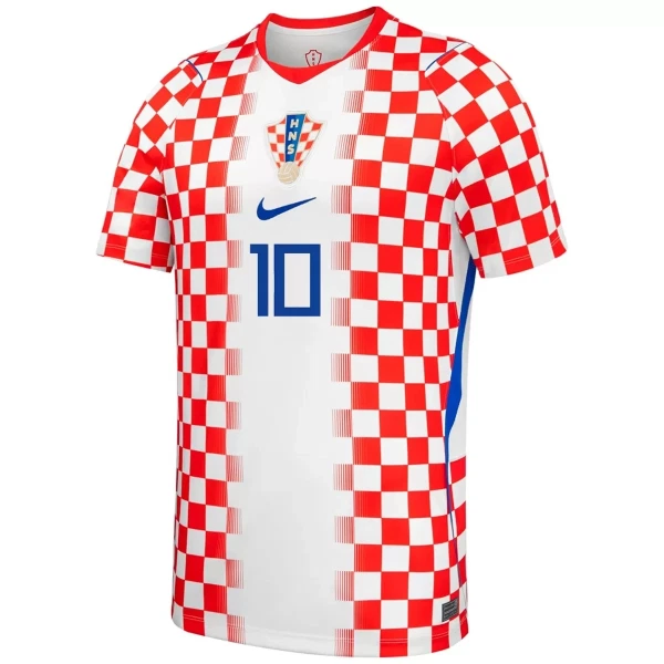 Camiseta Croacia Luka Modrić 10 Niños 1ª Equipación Mundial 2026