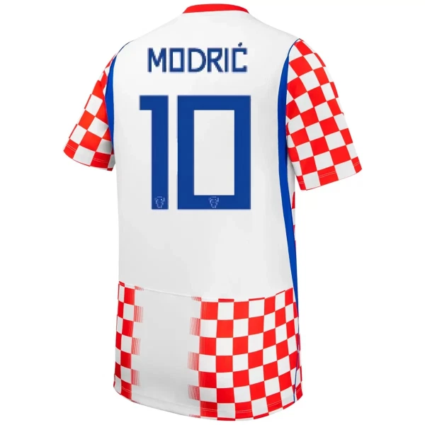 Camiseta Croacia Luka Modrić 10 Niños 1ª Equipación Mundial 2026