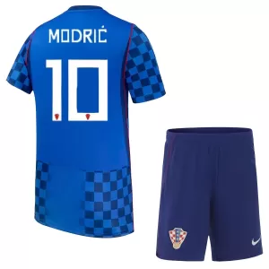 Camiseta Croacia Luka Modrić 10 Niños 2ª Equipación Mundial 2026