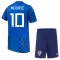 Camiseta Croacia Luka Modrić 10 Niños 2ª Equipación Mundial 2026
