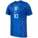 Camiseta Croacia Luka Modrić 10 Niños 2ª Equipación Mundial 2026