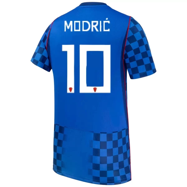 Camiseta Croacia Luka Modrić 10 Niños 2ª Equipación Mundial 2026