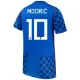 Camiseta Croacia Luka Modrić 10 Niños 2ª Equipación Mundial 2026