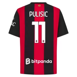 Camiseta AC Milan Christian Pulišić 11 Hombre 1ª Equipación 26/27