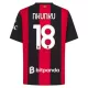 Camiseta AC Milan Christopher Nkunku 18 Hombre 1ª Equipación 26/27 Camiseta AC Milan Christopher Nkunku 18 Hombre 1ª Equipación 26/27