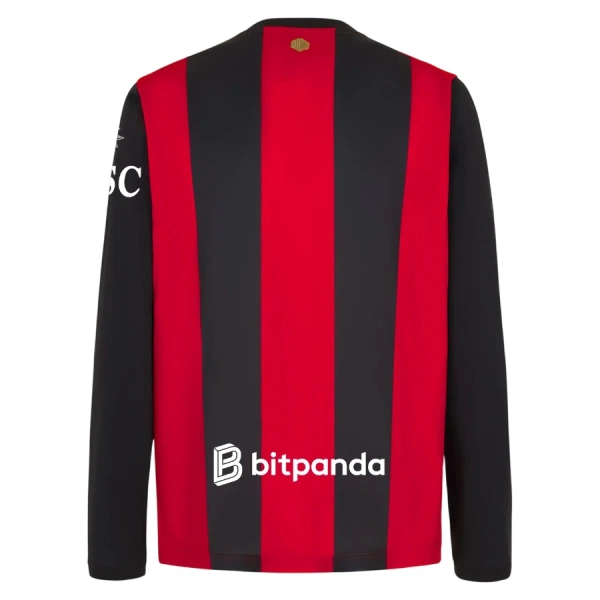 Camiseta AC Milan Hombre 1ª Equipación 26/27 Manga Larga