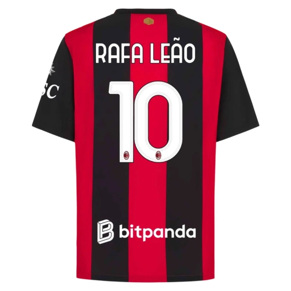Camiseta AC Milan Rafael Leão 10 Hombre 1ª Equipación 26/27 Camiseta AC Milan Rafael Leão 10 Hombre 1ª Equipación 26/27