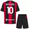 Camiseta AC Milan Rafael Leão 10 Niños 1ª Equipación 26/27