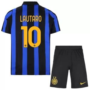 Camiseta Inter de Milán Lautaro Martínez 10 Niños 1ª Equipación 26/27