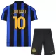 Camiseta Inter de Milán Lautaro Martínez 10 Niños 1ª Equipación 26/27