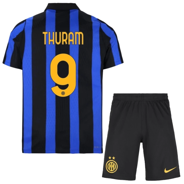 Camiseta Inter de Milán Thuram 9 Niños 1ª Equipación 26/27 Camiseta Inter de Milán Thuram 9 Niños 1ª Equipación 26/27