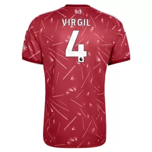 Camiseta Liverpool Virgil van Dijk 4 Hombre 1ª Equipación 26/27