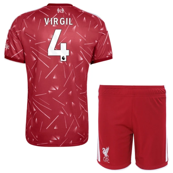 Camiseta Liverpool Virgil van Dijk 4 Niños 1ª Equipación 26/27 Camiseta Liverpool Virgil van Dijk 4 Niños 1ª Equipación 26/27