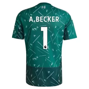 Camiseta Portero Liverpool Alisson Becker 1 Hombre 1ª Equipación 26/27 Verde