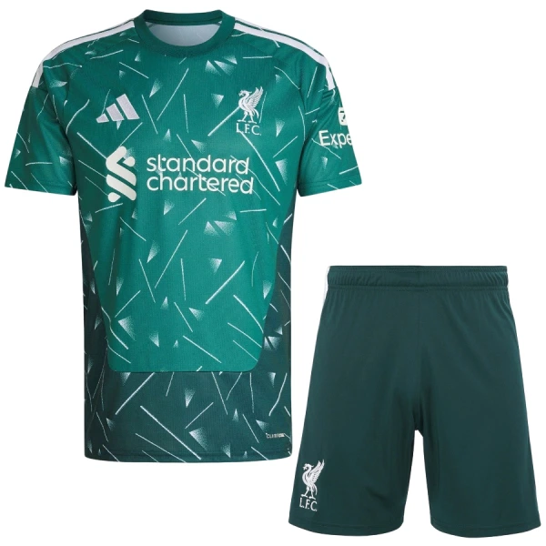 Camiseta Portero Liverpool Niños 1ª Equipación 26/27 Verde Camiseta Portero Liverpool Niños 1ª Equipación 26/27 Verde