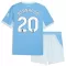 Camiseta Manchester City Bernardo Silva 20 Niños 1ª Equipación 26/27