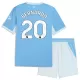 Camiseta Manchester City Bernardo Silva 20 Niños 1ª Equipación 26/27