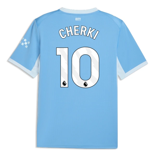 Camiseta Manchester City Cherki 10 Hombre 1ª Equipación 26/27