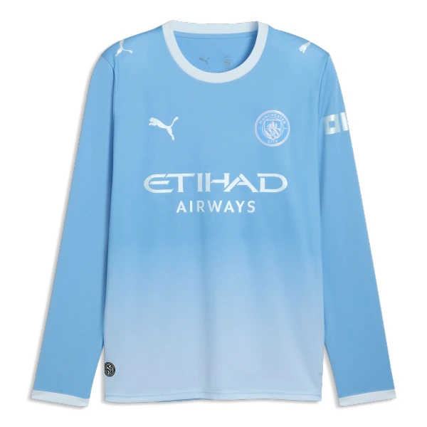 Camiseta Manchester City Hombre 1ª Equipación 26/27 Manga Larga