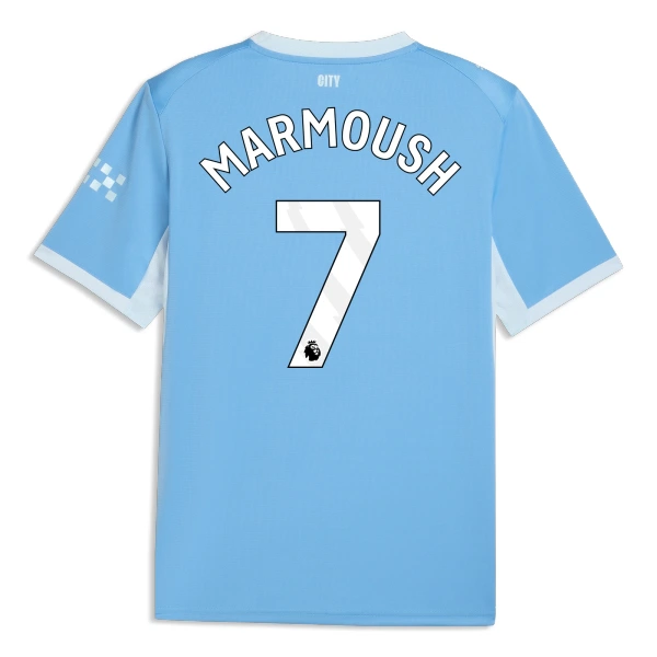 Camiseta Manchester City Marmoush 7 Hombre 1ª Equipación 26/27 Camiseta Manchester City Marmoush 7 Hombre 1ª Equipación 26/27