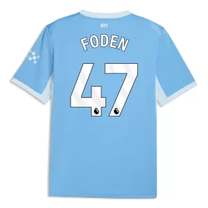 Camiseta Manchester City Phil Foden 47 Hombre 1ª Equipación 26/27